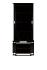 Bibliothèque raisins en édition numérotée, cristal incolore et laqué noir laqué noir - Lalique